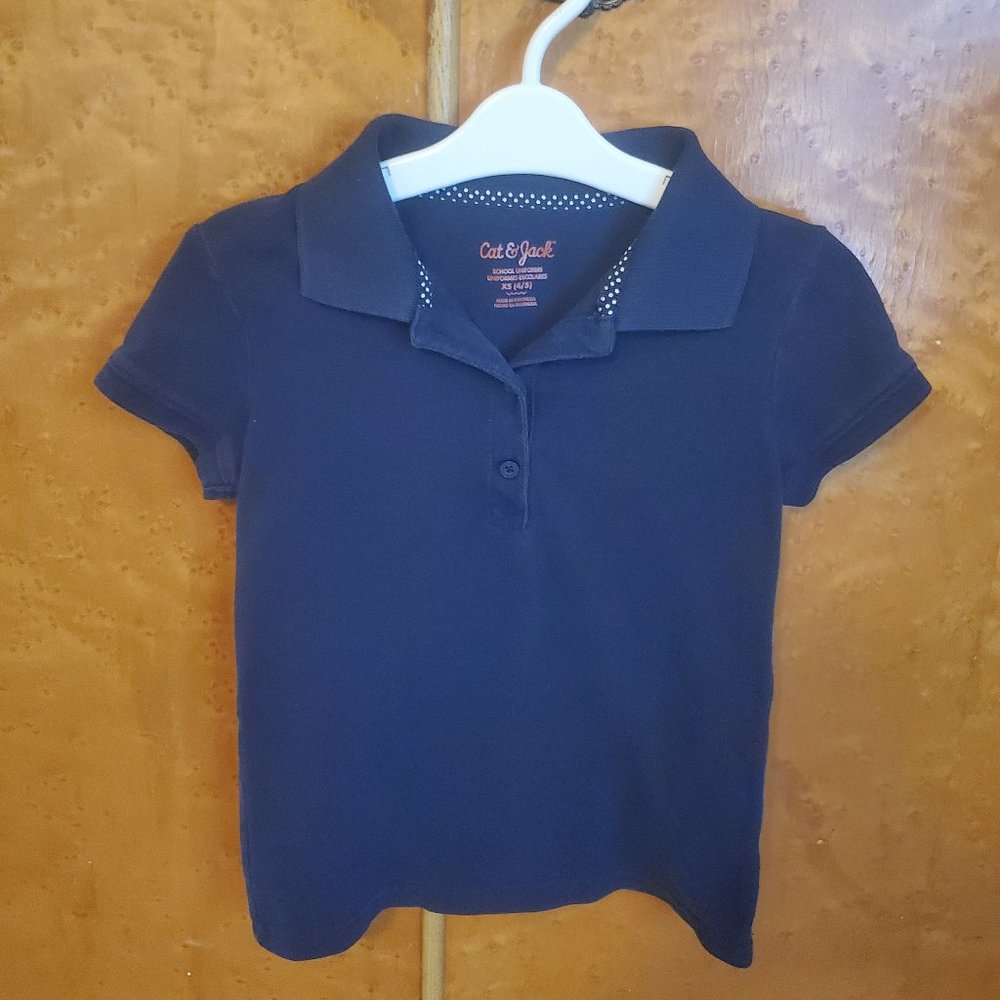 Short-sleeved Polo top/Uniform top
